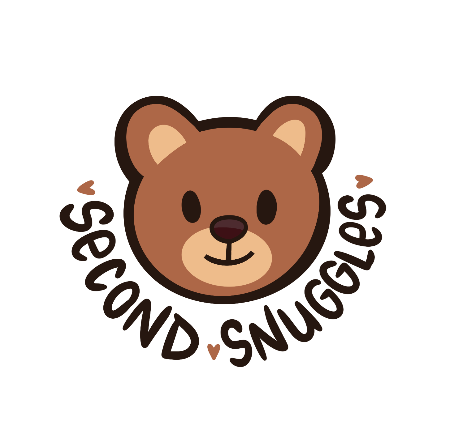 second snuggles logo white
